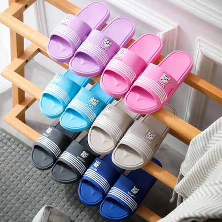 Lotto Sandals and slippers couple style striped Korean style comfortable and casual platform outdoor beach bathroom sandals for men SmileCat dark gray size 42 size 43 dark gray 42/43 Lotto Sandals and slippers couple style striped Korean style comfortable and casual platform outdoor beach bathroom sandals for men SmileCat dark gray size 42 size 43 dark gray 42/43