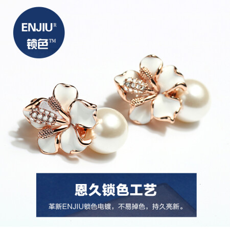 Dai Ruo no pierced ear clip spiral clip earrings women's fashion temperament show face thin earrings high sense niche flower imitation pearl earrings for girlfriends and girlfriends couple gifts Dai Ruo no pierced ear clip spiral clip earrings women's fashion temperament show face thin earrings high sense niche flower imitation pearl earrings for girlfriends and girlfriends couple gifts