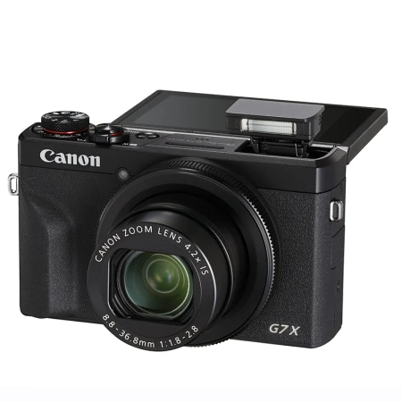 Canon CanonPowerShot G7 X Mark III G7X3 Digital Camera Black About 20.1 Megapixels/Smooth Skin Mode/4K Video Shooting Canon CanonPowerShot G7 X Mark III G7X3 Digital Camera Black About 20.1 Megapixels/Smooth Skin Mode/4K Video Shooting