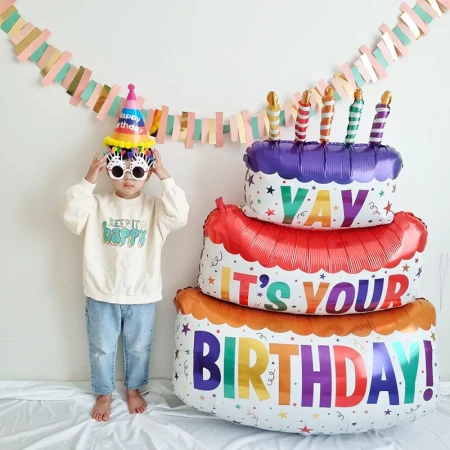 Abaoli ins little red book three-layer cake balloon children one-year-old boy and girl decoration birthday party photo layout props Abaoli ins little red book three-layer cake balloon children one-year-old boy and girl decoration birthday party photo layout props