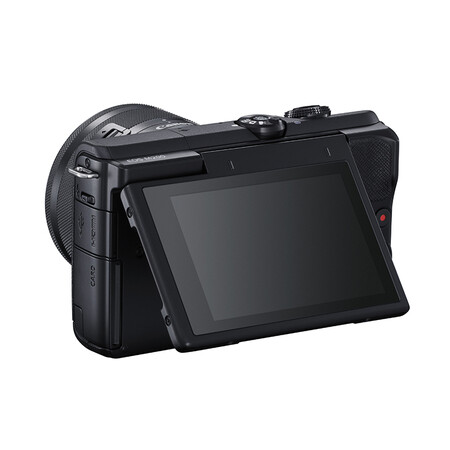 Canon CanonEOS M200 Micro-Single Camera Digital Camera Black Kit 15-45 Micro-Single Lens Vlog Camera 4K Video Shooting M100 Upgrade Canon CanonEOS M200 Micro-Single Camera Digital Camera Black Kit 15-45 Micro-Single Lens Vlog Camera 4K Video Shooting M100 Upgrade