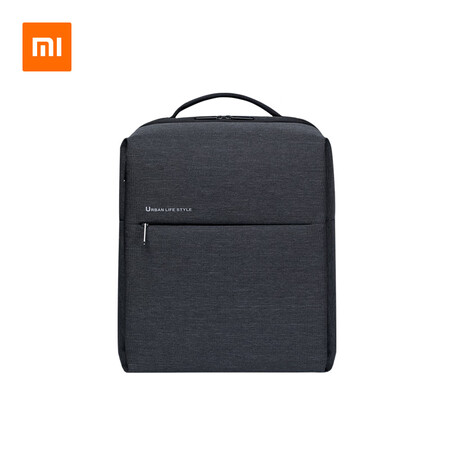 Millet MI minimalist urban leisure business shoulder bag laptop bag 14 inches dark gray backpack schoolbag men and women Millet MI minimalist urban leisure business shoulder bag laptop bag 14 inches dark gray backpack schoolbag men and women