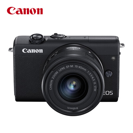 Canon CanonEOS M200 Micro-Single Camera Digital Camera Black Kit 15-45 Micro-Single Lens Vlog Camera 4K Video Shooting M100 Upgrade Canon CanonEOS M200 Micro-Single Camera Digital Camera Black Kit 15-45 Micro-Single Lens Vlog Camera 4K Video Shooting M100 Upgrade