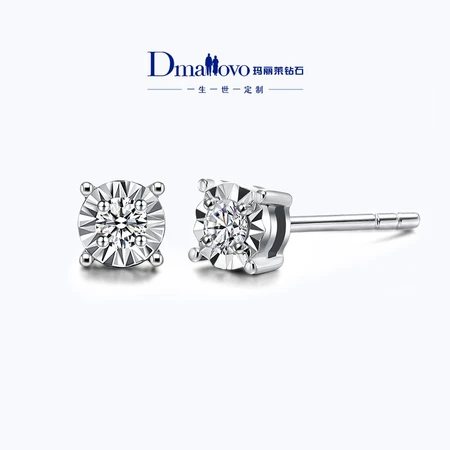 Mary Lay White 18K Gold Diamond Stud Earrings A Pair Of Classic Four Claw Diamond Earrings For Men And Women Single Diamond Earrings Simple Earrings Diamond Stud Earrings A Pair Of 3 Points Mary Lay White 18K Gold Diamond Stud Earrings A Pair Of Classic Four Claw Diamond Earrings For Men And Women Single Diamond Earrings Simple Earrings Diamond Stud Earrings A Pair Of 3 Points