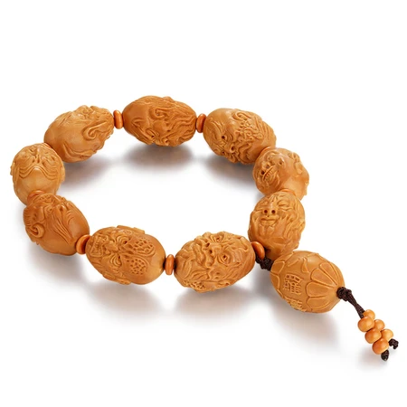 Yanyun Jewelry Olive Kernel Bracelet Olive Hu Carving Oil Kernel Carving Bracelet Wenwan Wooden Bracelet Handle Eighteen Arhats About 16x21mm Yanyun Jewelry Olive Kernel Bracelet Olive Hu Carving Oil Kernel Carving Bracelet Wenwan Wooden Bracelet Handle Eighteen Arhats About 16x21mm