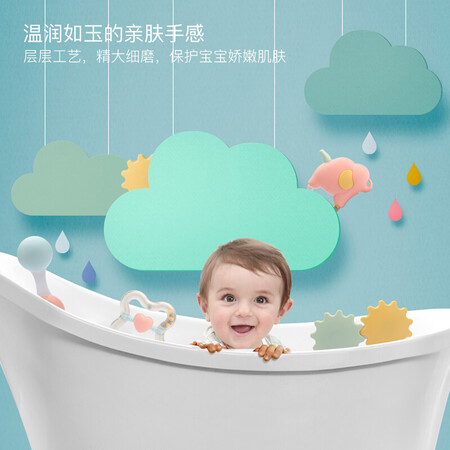 Baenshi baby toys 0-1 year old newborn baby toy baby rattle molar teether appease toy color boxed 8-piece set B272 Baenshi baby toys 0-1 year old newborn baby toy baby rattle molar teether appease toy color boxed 8-piece set B272