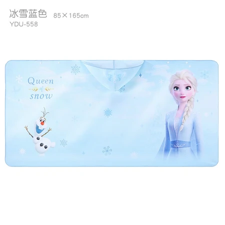 Disney children's bath towel swimming sports quick-drying cloak bathrobe absorbent towel hooded beach towel outdoor products ice and snow blue 558 hooded bath towel/85x165cm height above 90cm Disney children's bath towel swimming sports quick-drying cloak bathrobe absorbent towel hooded beach towel outdoor products ice and snow blue 558 hooded bath towel/85x165cm height above 90cm