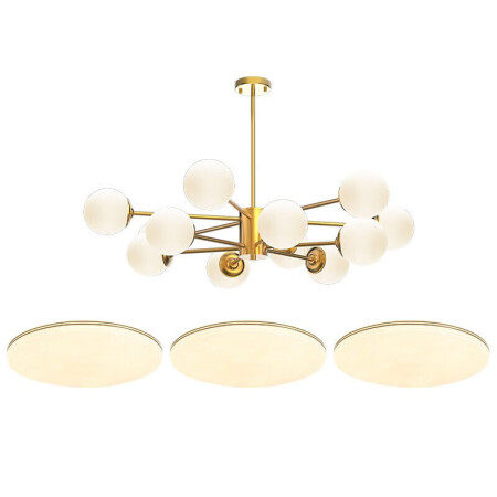 NVC Nordic LED living room chandelier lamps European-style modern minimalist Nordic decorative lamps NVC Nordic LED living room chandelier lamps European-style modern minimalist Nordic decorative lamps