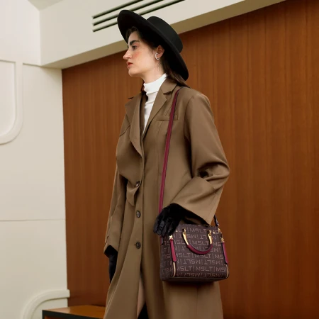 MashaLanti bag women's bag commuter shoulder bag large-capacity handbag bag ladies Messenger bag birthday gift for girlfriend wife brown MashaLanti bag women's bag commuter shoulder bag large-capacity handbag bag ladies Messenger bag birthday gift for girlfriend wife brown