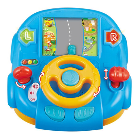 AUBY educational toys, dynamic cab, infant and young children’s early education, enlightenment, music, multifunctional simulation game, 9-12 months, 461590 AUBY educational toys, dynamic cab, infant and young children’s early education, enlightenment, music, multifunctional simulation game, 9-12 months, 461590