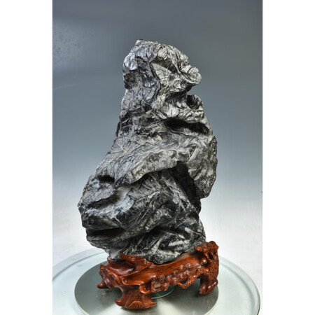 Lingbi Stone 8055 Qi Shi Buli Rocked Holiday Optional Stone Ornaments Living Room Garden Decoration Business Gift Collection Lingbi Stone 8055 Qi Shi Buli Rocked Holiday Optional Stone Ornaments Living Room Garden Decoration Business Gift Collection