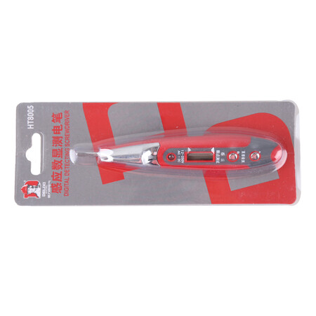 Delixi Electric DELIXI ELECTRIC with lighting digital display test pen multi-function induction electrician test pen test pen test pen screwdriver 12-250V Delixi Electric DELIXI ELECTRIC with lighting digital display test pen multi-function induction electrician test pen test pen test pen screwdriver 12-250V