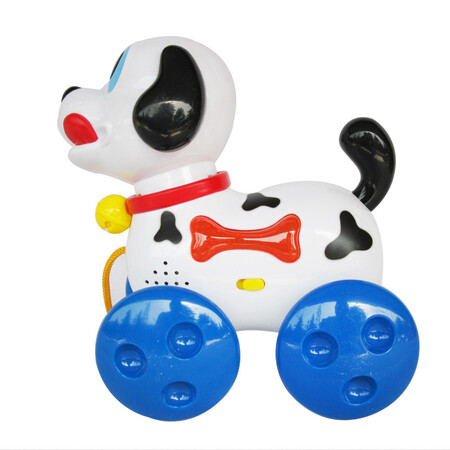 Polaroid naughty puppy electric drag dog sound and light toy will be called wobbling naughty puppy children drag toy 1222 Polaroid naughty puppy electric drag dog sound and light toy will be called wobbling naughty puppy children drag toy 1222