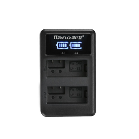 Green Giant llano Canon battery LP-E8 dual charger for EOS 700D 600D 650D 550D SLR camera power accessories Green Giant llano Canon battery LP-E8 dual charger for EOS 700D 600D 650D 550D SLR camera power accessories