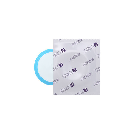 Okamoto condom condom ice-feel transparent 10 packs men's condoms family planning adult products imported products okamoto Okamoto condom condom ice-feel transparent 10 packs men's condoms family planning adult products imported products okamoto