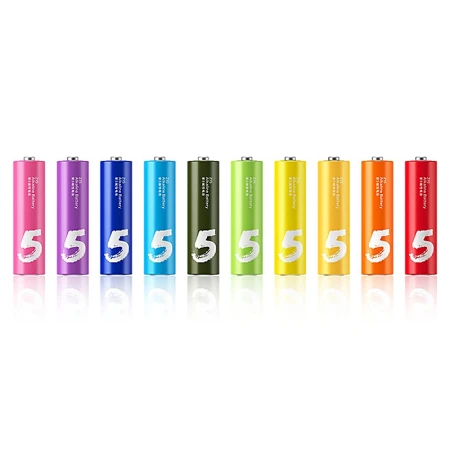 ZMI5 Rainbow Battery Alkaline 10 Capsules Suitable for Sphygmomanometer/Remote Control/Mouse/Children's Toys/Smart Door Lock Ear Temperature Gun Oximeter ZMI5 Rainbow Battery Alkaline 10 Capsules Suitable for Sphygmomanometer/Remote Control/Mouse/Children's Toys/Smart Door Lock Ear Temperature Gun Oximeter