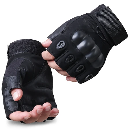 Ant walker half-finger tactical gloves hard gloves outdoor riding rock climbing fighting non-slip gloves men's military fans supplies accessories black half-finger hard gloves Ant walker half-finger tactical gloves hard gloves outdoor riding rock climbing fighting non-slip gloves men's military fans supplies accessories black half-finger hard gloves