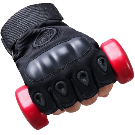 Ant walker half-finger tactical gloves hard gloves outdoor riding rock climbing fighting non-slip gloves men's military fans supplies accessories black half-finger hard gloves Ant walker half-finger tactical gloves hard gloves outdoor riding rock climbing fighting non-slip gloves men's military fans supplies accessories black half-finger hard gloves