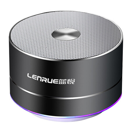 Lan Yue LEnRuEA2 bluetooth speaker computer audio subwoofer card wireless speaker outdoor portable mini speaker space gray Lan Yue LEnRuEA2 bluetooth speaker computer audio subwoofer card wireless speaker outdoor portable mini speaker space gray