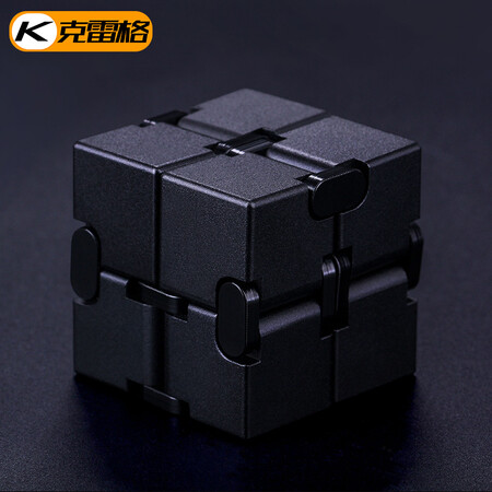 Craig KELEIGE Craig Unlimited Cube Alloy Creative Decompression Toy Educational Toy Decompression Artifact Wireless Cube Cool Black-Aluminum Alloy Craig KELEIGE Craig Unlimited Cube Alloy Creative Decompression Toy Educational Toy Decompression Artifact Wireless Cube Cool Black-Aluminum Alloy