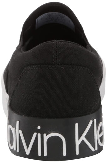 Calvin Klein CK Men's Ryor Serie Canvas Shoes Low Top Shoes Sneakers Simple Style Black Canvas 962 7 Calvin Klein CK Men's Ryor Serie Canvas Shoes Low Top Shoes Sneakers Simple Style Black Canvas 962 7