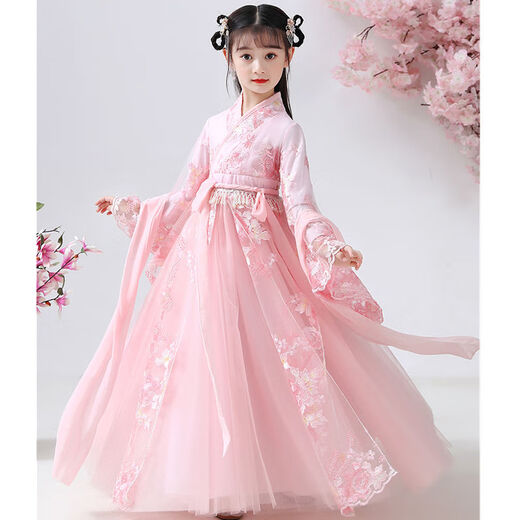 Meow Camel Hanfu Girls Children's Ancient Costume Hanfu Spring and Autumn Children's Chinese Style Super Fairy Ancient Costume Hanfu Ancient Style 6-13 Years Old Girl Sakura Princess Skirt Tang Clothing Student Girls New Ancient Costume Pink Skirt + Large Sleeve Shirt + Shoes 130
Meow Camel Hanfu Girls Children's Ancient Costume Hanfu Spring and Autumn Children's Chinese Style Super Fairy Ancient Costume Hanfu Ancient Style 6-13 Years Old Girl Sakura Princess Skirt Tang Clothing Student Girls New Ancient Costume Pink Skirt + Large Sleeve Shirt + Shoes 130