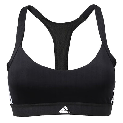 Adidas sports bra women's summer new push-up fitness yoga bra no rims running shock-proof bra DU1290 DU1290 black XS Adidas sports bra women's summer new push-up fitness yoga bra no rims running shock-proof bra DU1290 DU1290 black XS