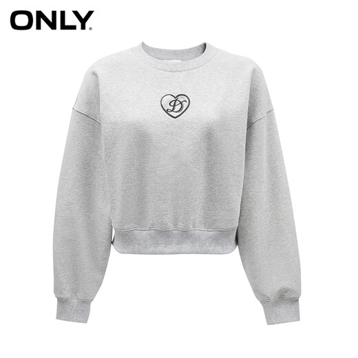 Solo la sudadera de cuello redondo de caída de otoño con estampado de moda y de moda 12349S034 G44 FLUERA MEDIA GRIS M 165/84A Solo la sudadera de cuello redondo de caída de otoño con estampado de moda y de moda 12349S034 G44 FLUERA MEDIA GRIS M 165/84A