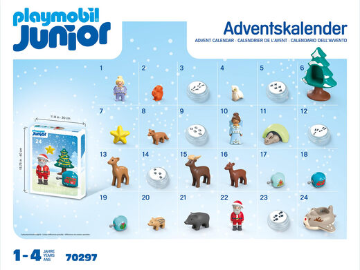 PLAYMOBIL 摩比世界 1-4岁 圣诞雪景儿童拼图 环保植物材质 PLAYMOBIL 摩比世界 1-4岁 圣诞雪景儿童拼图 环保植物材质