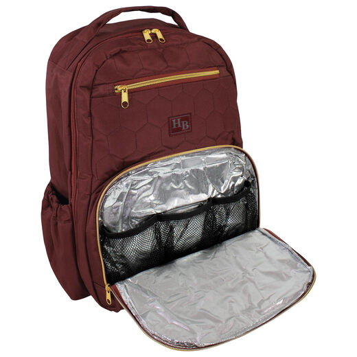 Hudson Baby Baby Premium Wickelbeutel Rucksack Wein Rot Hudson Baby Baby Premium Wickelbeutel Rucksack Wein Rot