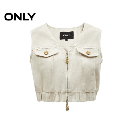 ONLY spring casual versatile V-neck sleeveless short denim vest vest women 124156002 J28 Dune white denim S
ONLY spring casual versatile V-neck sleeveless short denim vest vest women 124156002 J28 Dune white denim S