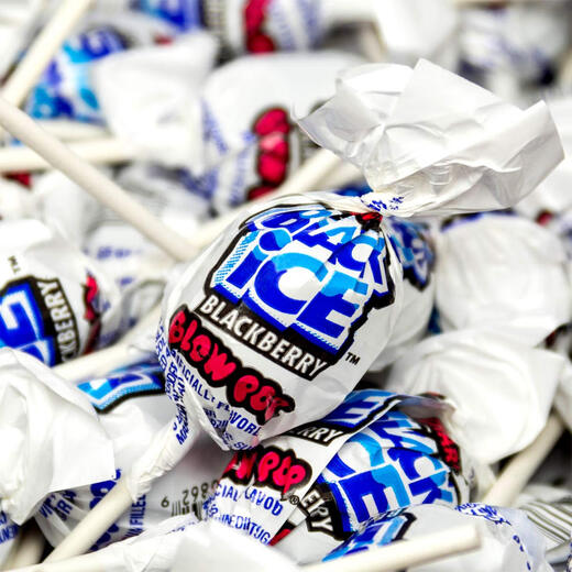 Tootsie Roll Charms Blow Pops, Black Ice Flavor, 48 packs, (3886) Tootsie Roll Charms Blow Pops, Black Ice Flavor, 48 packs, (3886)