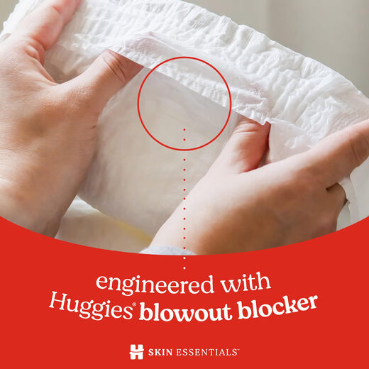 Huggies 6号尿布,Skin Essentials 婴儿尿布,6号(35磅以上),42片 Huggies 6号尿布,Skin Essentials 婴儿尿布,6号(35磅以上),42片