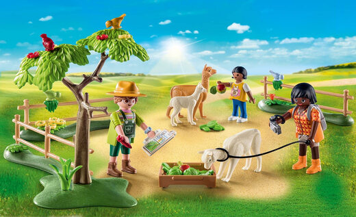 PLAYMOBIL 摩比世界 动物主题玩具人偶套装 PLAYMOBIL 摩比世界 动物主题玩具人偶套装