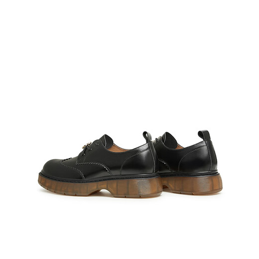 Tianmeiyi Shoes Women's Shoes Shopping Mall Same Style Lace-up Casual College British Retro Women's Shoes CRP22CM3 Black 39 Tianmeiyi Shoes Women's Shoes Shopping Mall Same Style Lace-up Casual College British Retro Women's Shoes CRP22CM3 Black 39