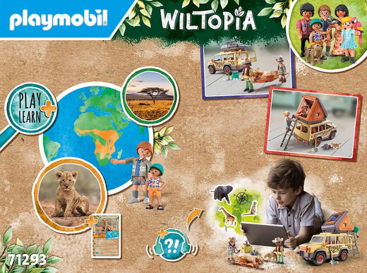 PLAYMOBIL 摩比世界 玩具人偶套装 适合儿童 动物主题 PLAYMOBIL 摩比世界 玩具人偶套装 适合儿童 动物主题