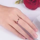 Hi Diamond Ruby Ring Female 18K Rose Gold Row Ring Simple Group Inlaid Gem Bar Ring Fashion Color Treasure Ring Female Ring Gift 18K Rose Gold Ruby 7 Points + 5 Points Diamond Hi Diamond Ruby Ring Female 18K Rose Gold Row Ring Simple Group Inlaid Gem Bar Ring Fashion Color Treasure Ring Female Ring Gift 18K Rose Gold Ruby 7 Points + 5 Points Diamond