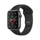 Apple Watch Series 5 Smart Watch GPS 44mm Space Gray Aluminum Case Black Sports Band MWVF2CH/A Apple Watch Series 5 Smart Watch GPS 44mm Space Gray Aluminum Case Black Sports Band MWVF2CH/A