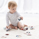 Leqin Lechin baby toys newborn fun rattle molar teether comfort toy baby rattle 6-piece bucket Leqin Lechin baby toys newborn fun rattle molar teether comfort toy baby rattle 6-piece bucket