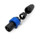 Yeren ohm head male professional welding power amplifier plug stage audio audio four-core plug two packs YR-A2271 Yeren ohm head male professional welding power amplifier plug stage audio audio four-core plug two packs YR-A2271