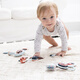Leqin Lechin baby toys newborn fun rattle molar teether comfort toy baby rattle 6-piece bucket Leqin Lechin baby toys newborn fun rattle molar teether comfort toy baby rattle 6-piece bucket