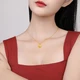 Saturday blessing jewelry pure gold 999 gold pendant for men and women, flat step Qingyun blessing word gold pendant price AB047502 about 1.2g without chain Saturday blessing jewelry pure gold 999 gold pendant for men and women, flat step Qingyun blessing word gold pendant price AB047502 about 1.2g without chain