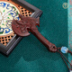 Indian small leaf red sandalwood axe pendant scientific name sandalwood red sandalwood mahogany Chinese creative keychain solid wood mobile phone pendant gift collection Indian small leaf red sandalwood axe pendant scientific name sandalwood red sandalwood mahogany Chinese creative keychain solid wood mobile phone pendant gift collection