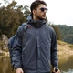 Simboo Simboo Jacket men's and women's trendy brand three-in-one two-piece cotton warm jacket jacket autumn and winter cold-proof windbreaker ski mountaineering cotton-padded jacket work clothes 1855 iron gray blue-male XL Simboo Simboo Jacket men's and women's trendy brand three-in-one two-piece cotton warm jacket jacket autumn and winter cold-proof windbreaker ski mountaineering cotton-padded jacket work clothes 1855 iron gray blue-male XL