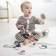 Leqin Lechin baby toys newborn fun rattle molar teether comfort toy baby rattle 6-piece bucket Leqin Lechin baby toys newborn fun rattle molar teether comfort toy baby rattle 6-piece bucket
