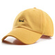 Besteng hat unisex outdoor sun hat baseball cap fishing new couple spring and autumn cap letter embroidery Korean version of wild personality trend summer fashion men's hat yellow small standard adjustable 56-60cm Besteng hat unisex outdoor sun hat baseball cap fishing new couple spring and autumn cap letter embroidery Korean version of wild personality trend summer fashion men's hat yellow small standard adjustable 56-60cm