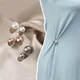 Xiaose tie clothes waist artifact waist change small brooch anti-light buckle Japanese imitation pearl all-match cardigan pin accessories white beads A114 Xiaose tie clothes waist artifact waist change small brooch anti-light buckle Japanese imitation pearl all-match cardigan pin accessories white beads A114