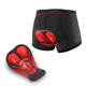Cavalry cycling underwear shorts riding suit male and female silicone cushion breathable quick-drying mountain bike road bike pants seat cushion equipment black L size Cavalry cycling underwear shorts riding suit male and female silicone cushion breathable quick-drying mountain bike road bike pants seat cushion equipment black L size
