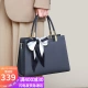 That blue cowhide bag women's bag versatile mother bag middle-aged fashion light luxury handbag large-capacity messenger bag casual commuting shoulder bag brand high-end birthday gift for girlfriend wife That blue cowhide bag women's bag versatile mother bag middle-aged fashion light luxury handbag large-capacity messenger bag casual commuting shoulder bag brand high-end birthday gift for girlfriend wife