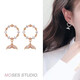 Dijing ear clip without pierced one week earrings week set long and short tassel-style earrings female net red earrings cute fashion trend cool pearl earrings student ear bone clip fashion jewelry T315 seven-piece without pierced ear clip Dijing ear clip without pierced one week earrings week set long and short tassel-style earrings female net red earrings cute fashion trend cool pearl earrings student ear bone clip fashion jewelry T315 seven-piece without pierced ear clip